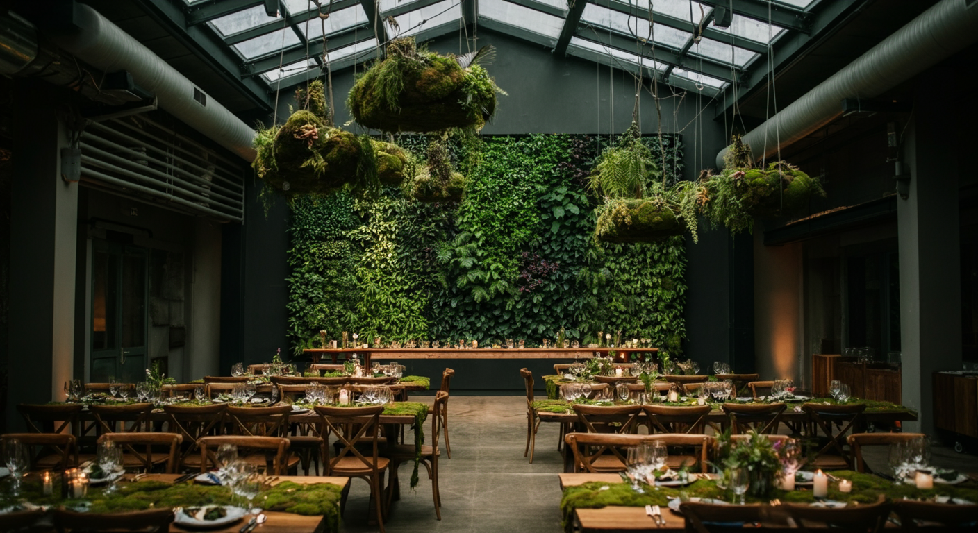Biophilic Design in Events: Nature Meets Architecture