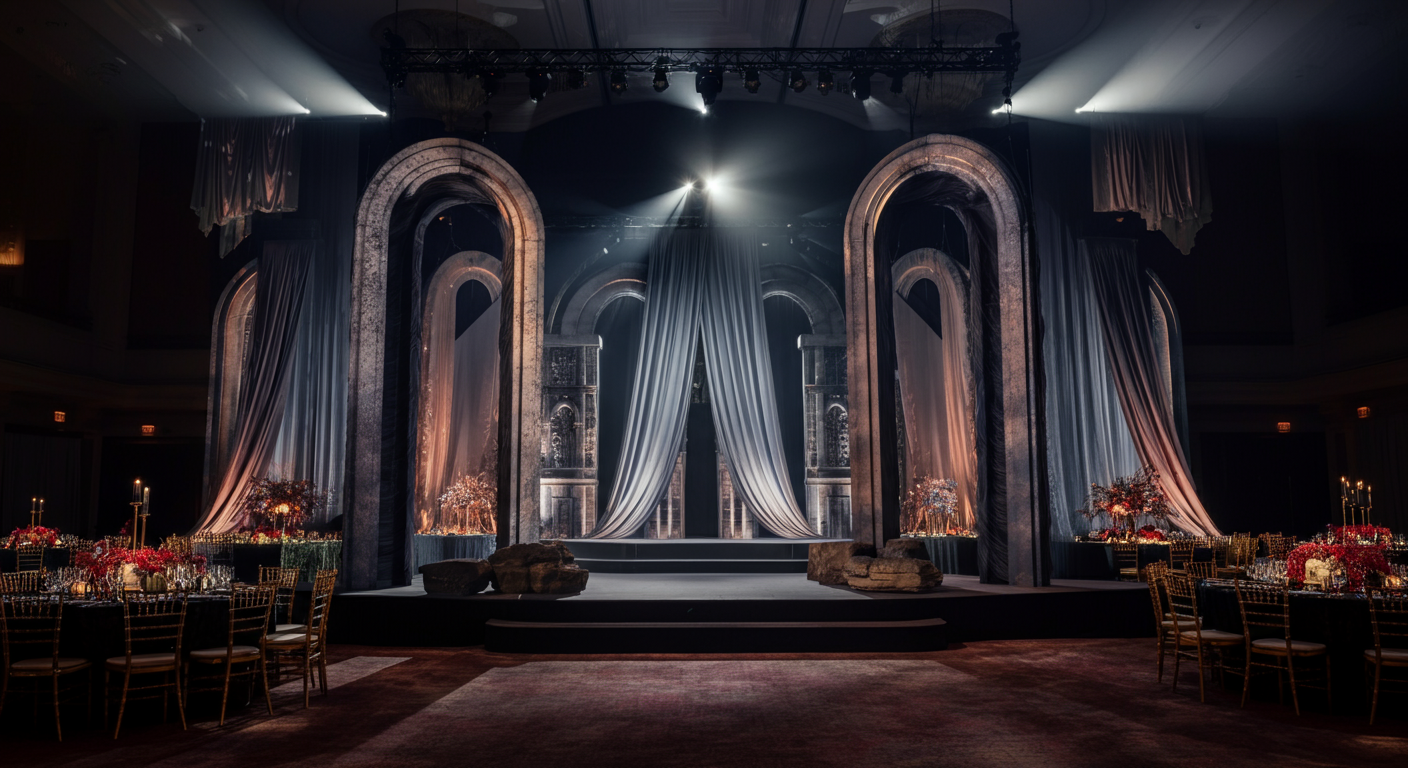 Scenic Design for Events: Building Worlds Inside Venues