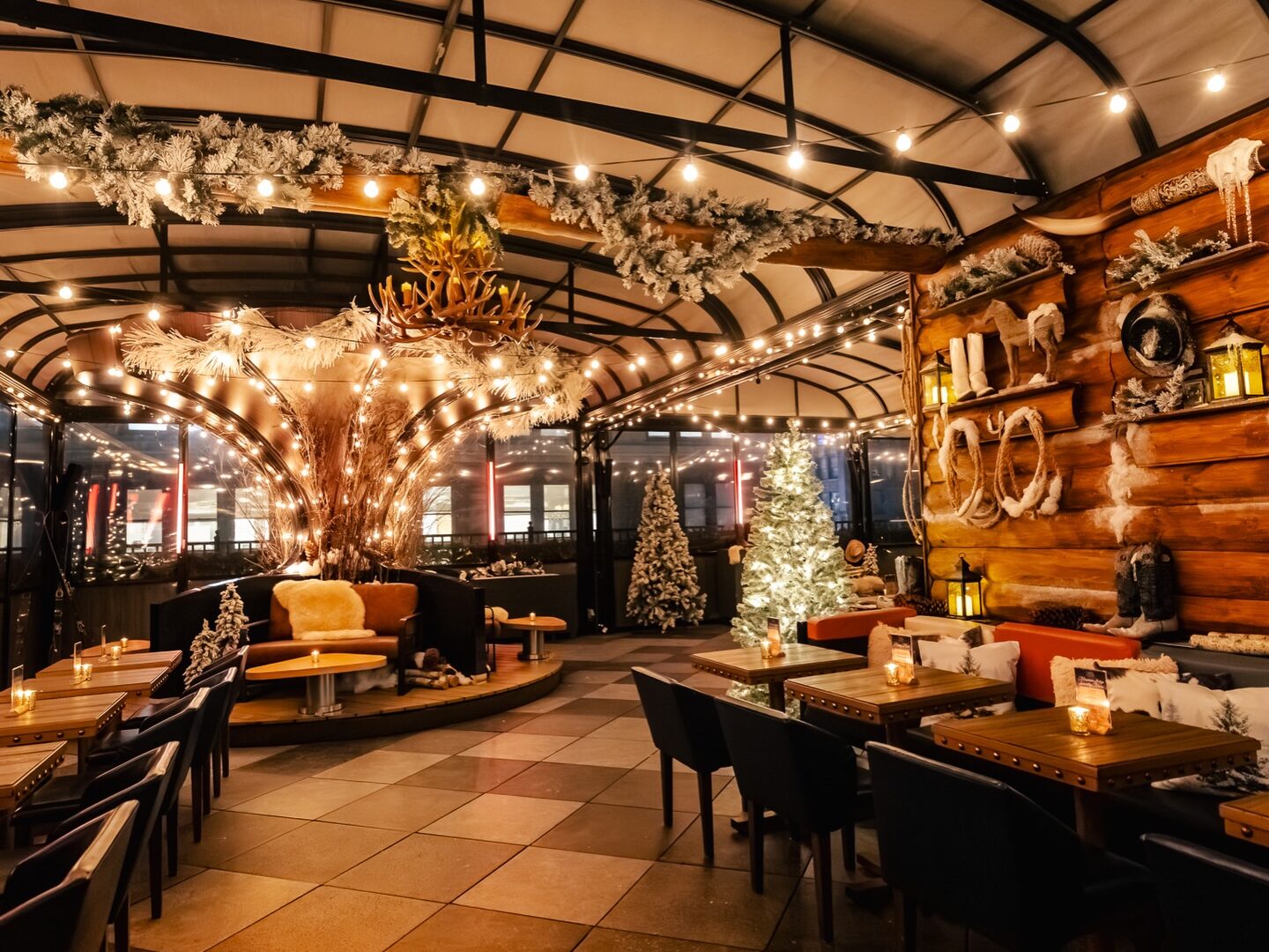 Magic Hour Mountain Lodge at Moxy NYC