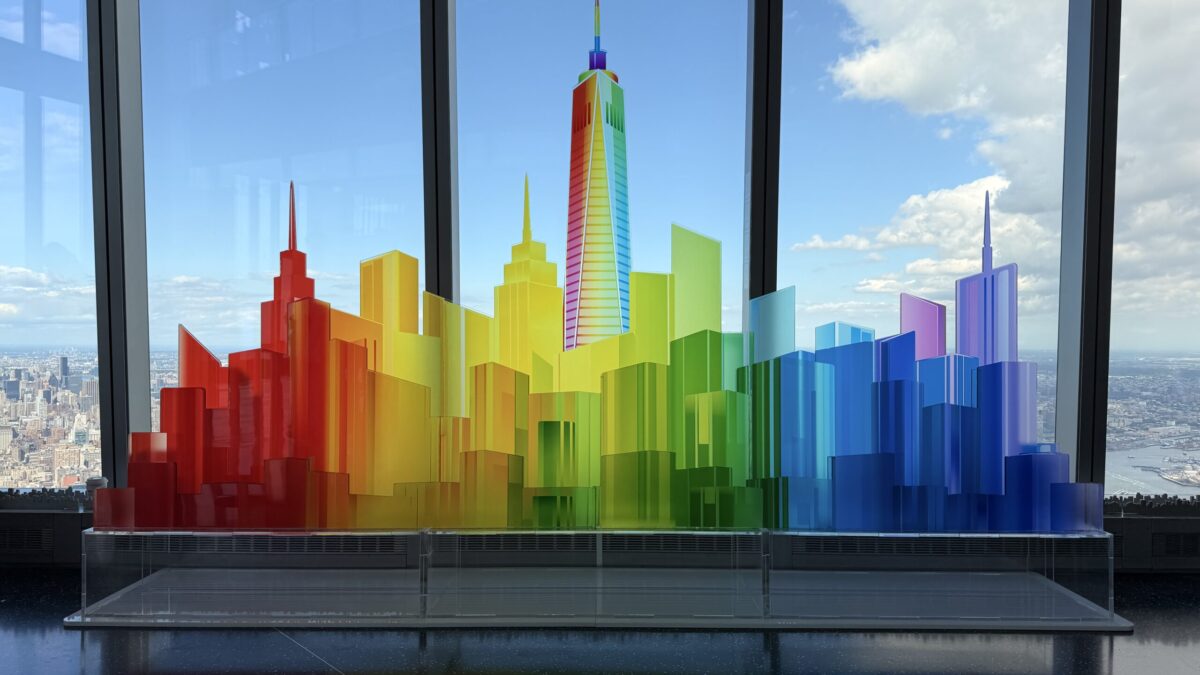ONE LOVE: Celebrating Pride Above New York City